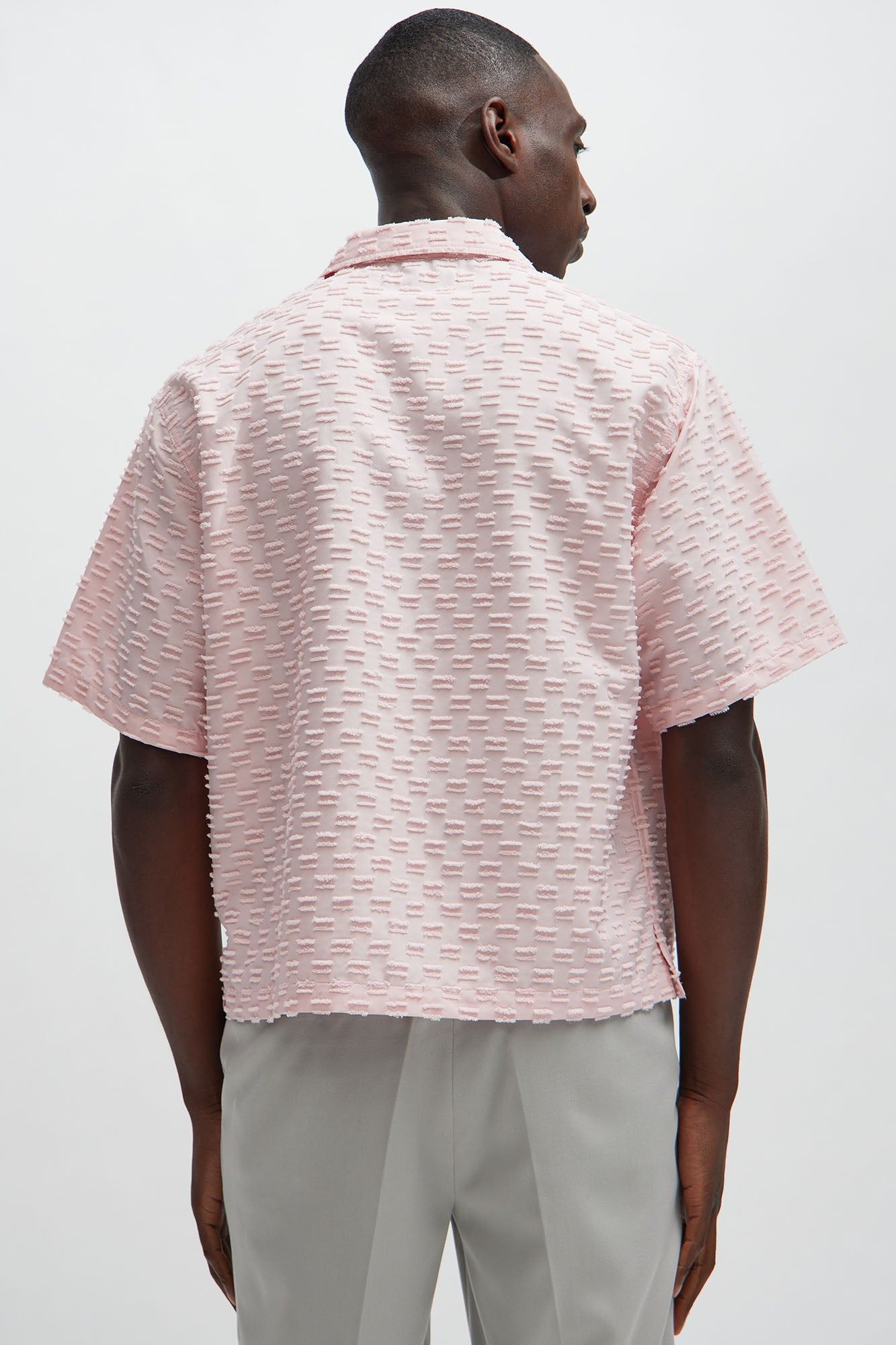 Oden Textured Shirt - Pink sold by Fashion Nova product image thumbnail 4