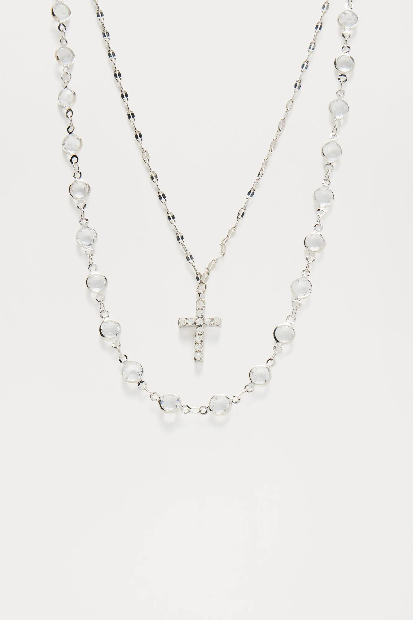 All For Faith Necklace - Silver sold by Fashion Nova product image thumbnail 3