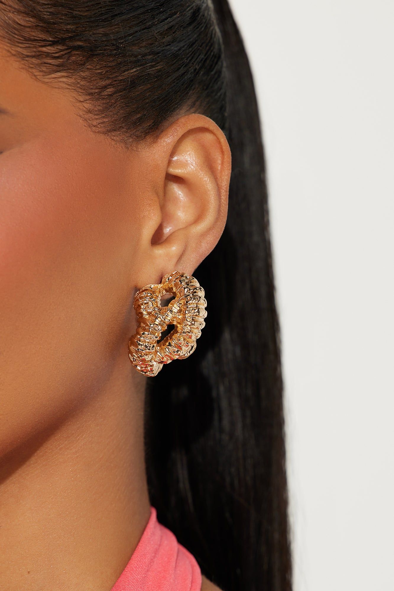 Can't Break Our Bond Earrings - Gold sold by Fashion Nova