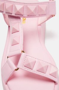 Mind At Ease Flatform Sandals - Pink sold by Fashion Nova