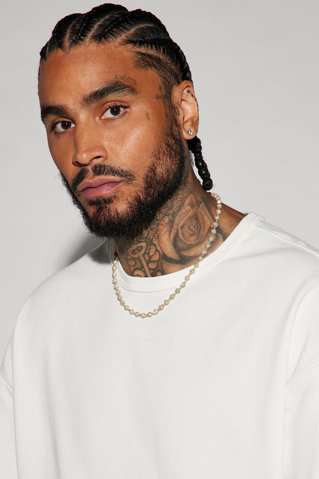 Iced Out Ball Chain Necklace - Gold sold by Fashion Nova product image thumbnail 2