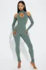 Nia Snatched Jumpsuit - Olive 2 sold by Fashion Nova