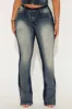 Yes Please Stretch Bootcut Jeans - Dark Wash sold by Fashion Nova