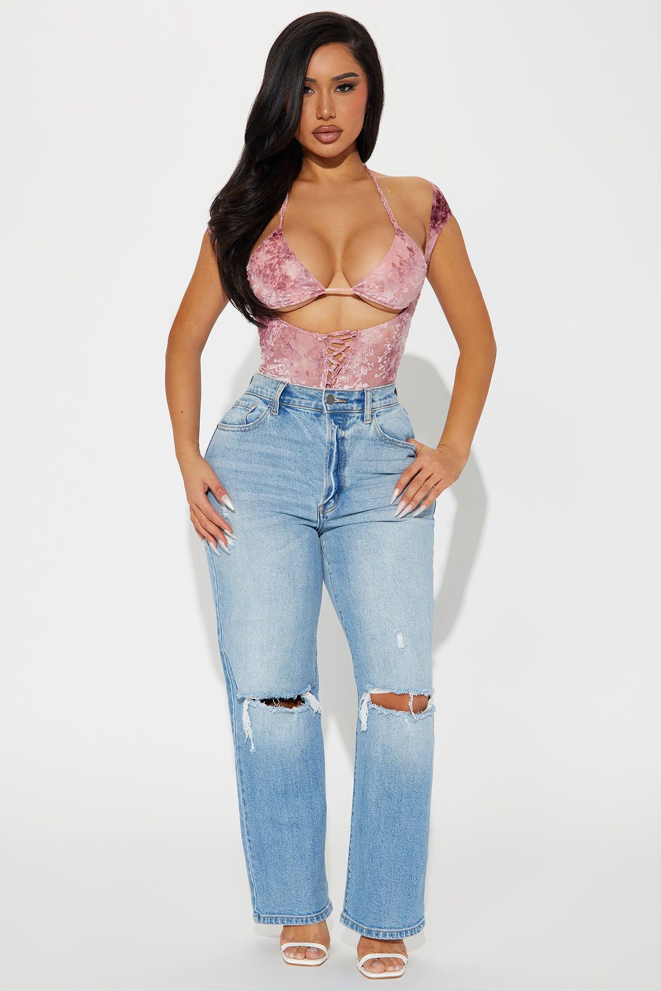 Birthday Wish Bodysuit - Mauve sold by Fashion Nova product image thumbnail 2