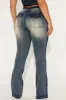 Yes Please Stretch Bootcut Jeans - Dark Wash sold by Fashion Nova