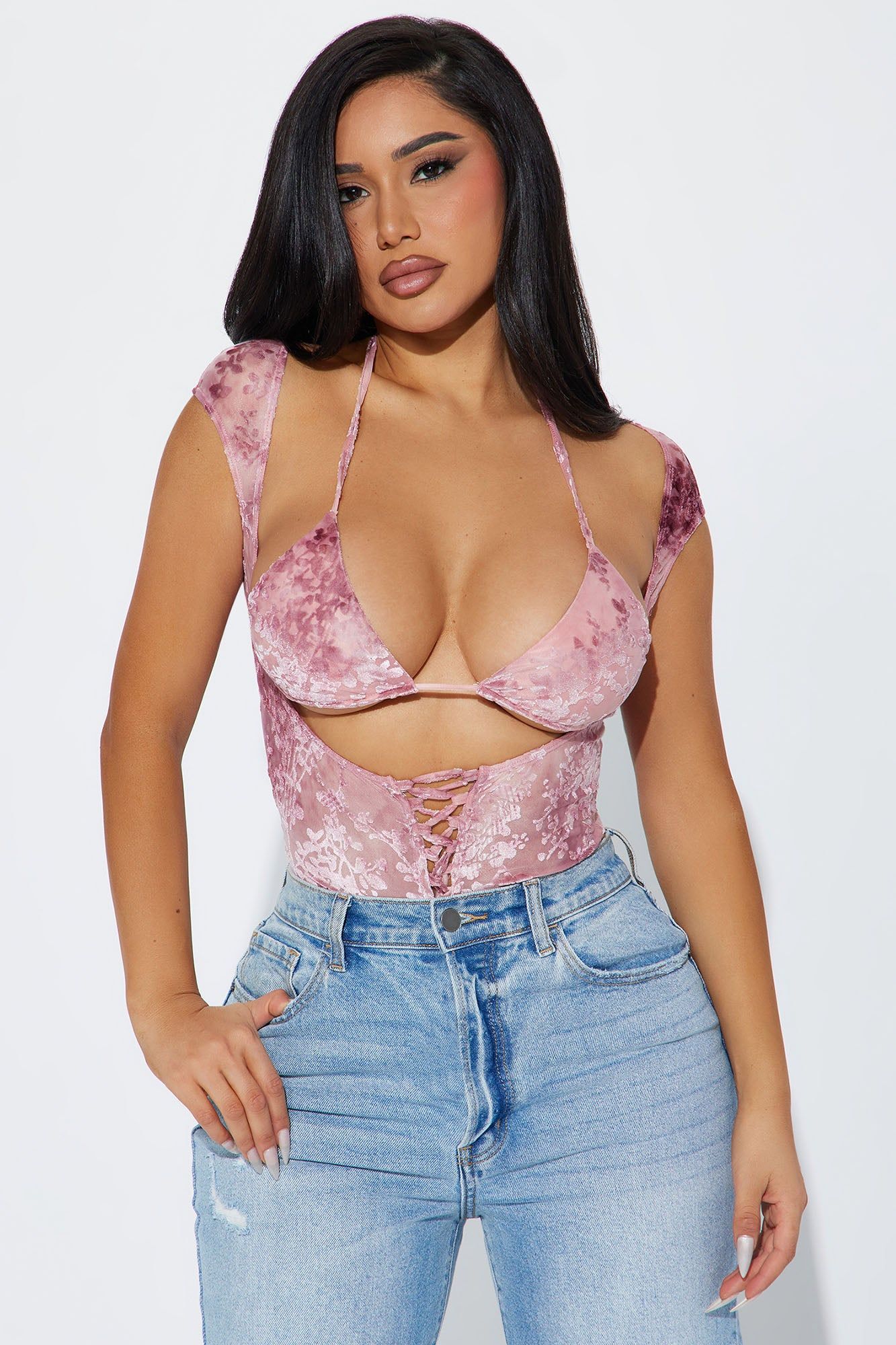 Birthday Wish Bodysuit - Mauve sold by Fashion Nova product image thumbnail 3