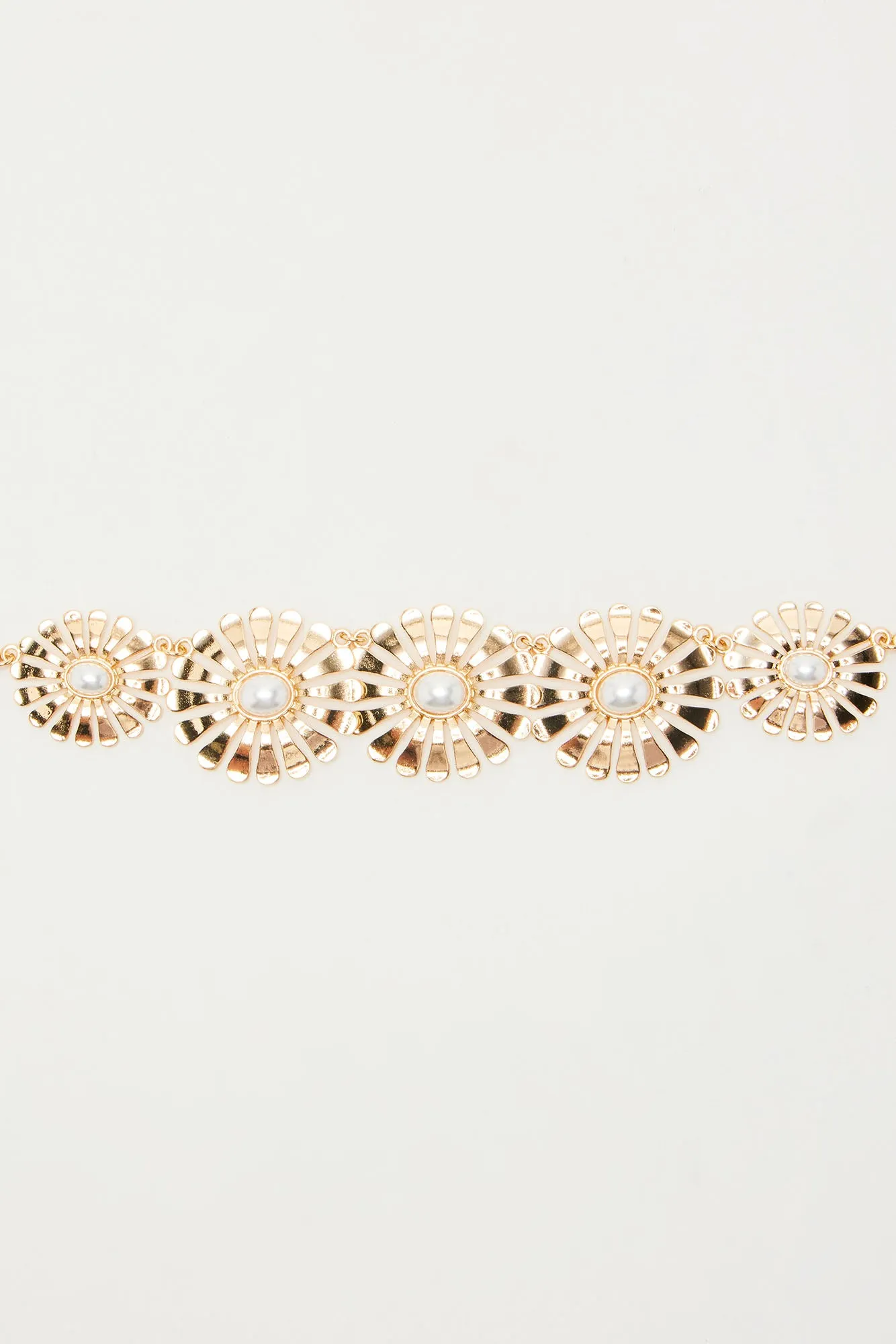 Sunflower Seeds Choker - Gold sold by Fashion Nova product image thumbnail 3