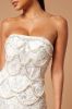 Lana Embellished Pearl Mini Dress - White sold by Fashion Nova