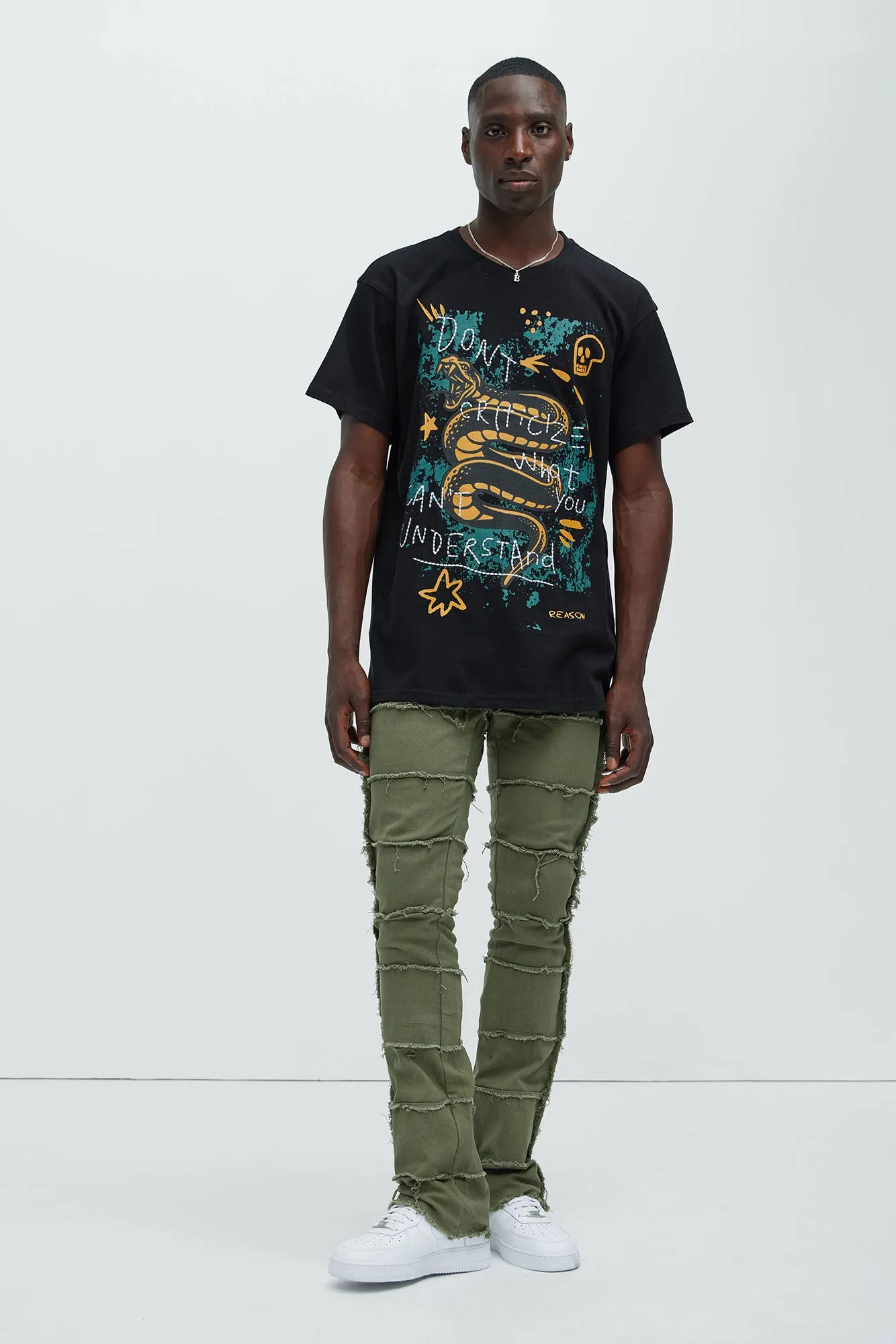 Don't Criticize Short Sleeve Tee - Black sold by Fashion Nova product image thumbnail 3