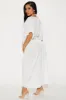 Jungle Summer Cover Up Kimono - White sold by Fashion Nova