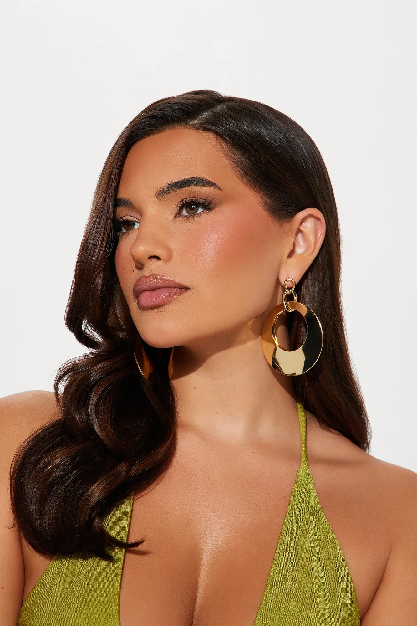 Have No Filter Earrings - Gold sold by Fashion Nova product image thumbnail 2