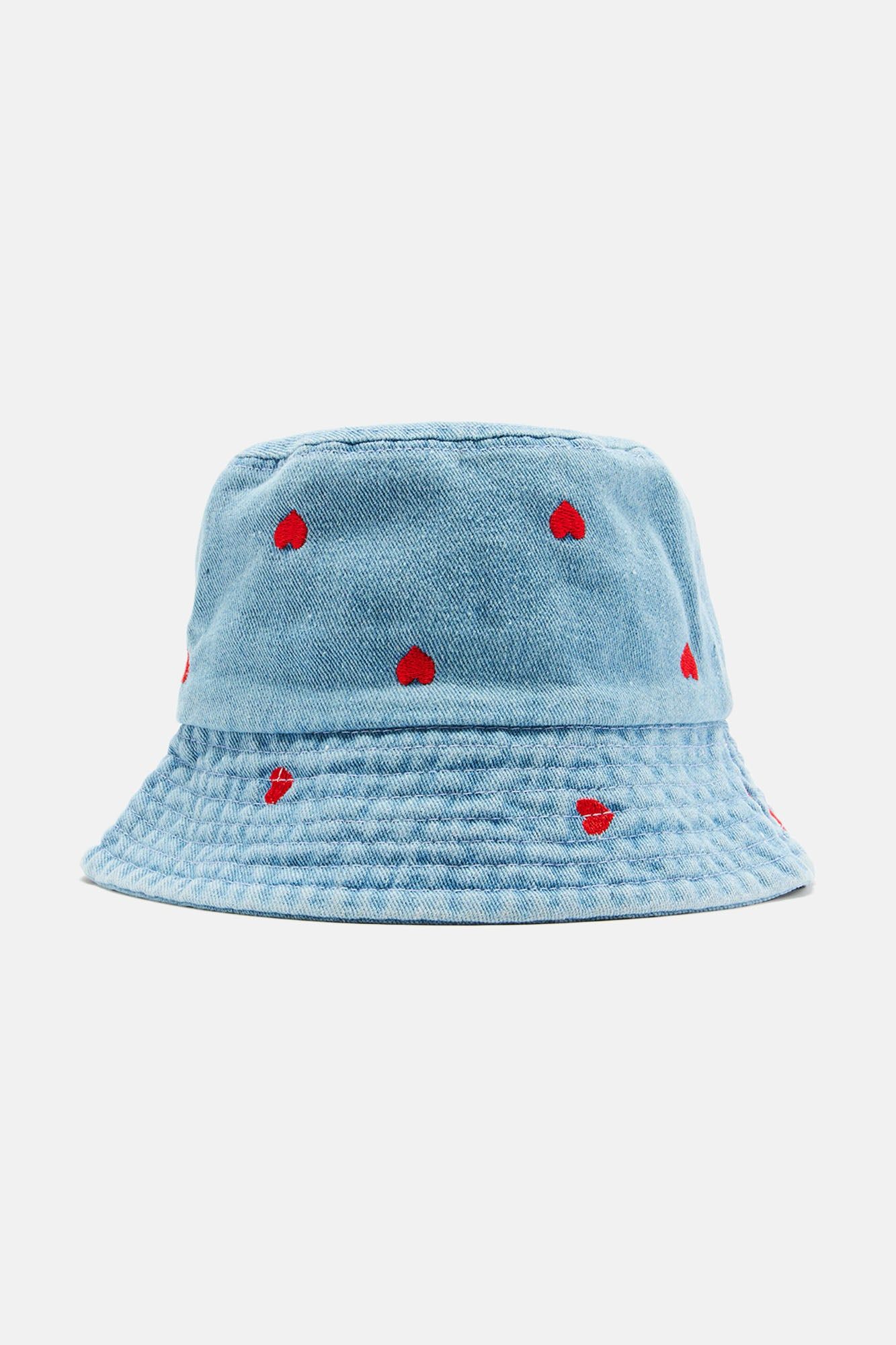 Mini Sweetheart Bucket Hat - Light Blue sold by Fashion Nova product image thumbnail 3