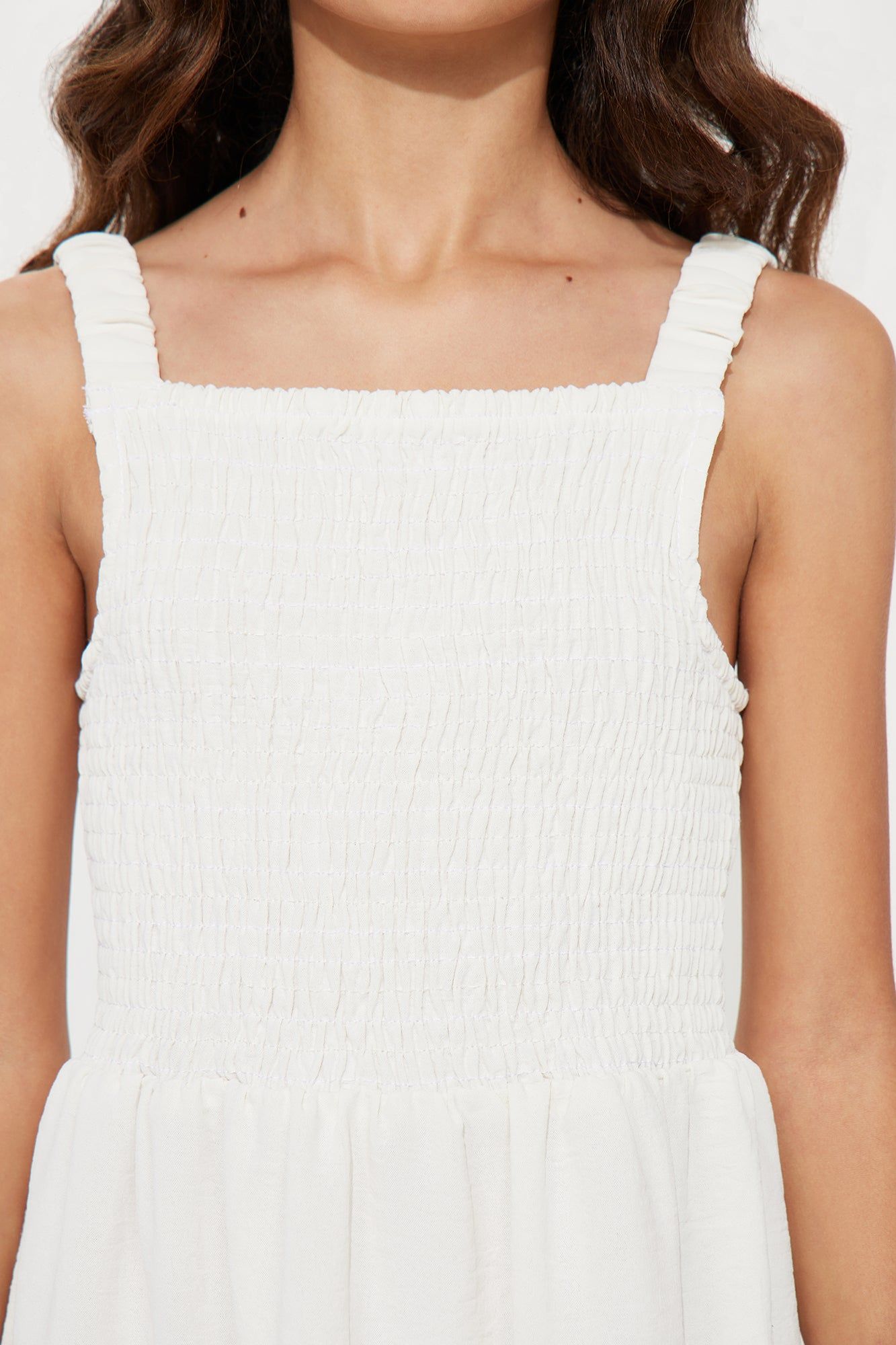 Mini Cutout Tiered Dress - Ivory sold by Fashion Nova product image thumbnail 3