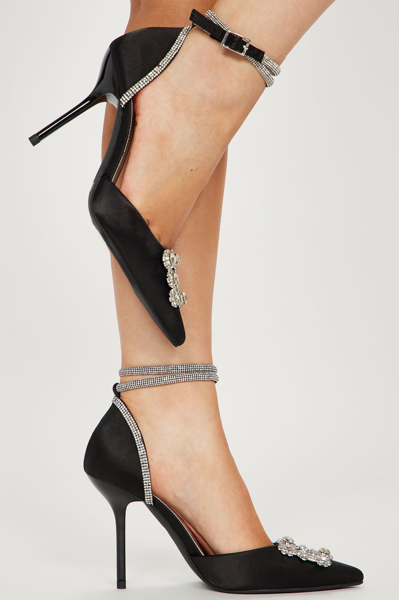 Feeling Fancy Embellished Pumps - Black sold by Fashion Nova product image thumbnail 3