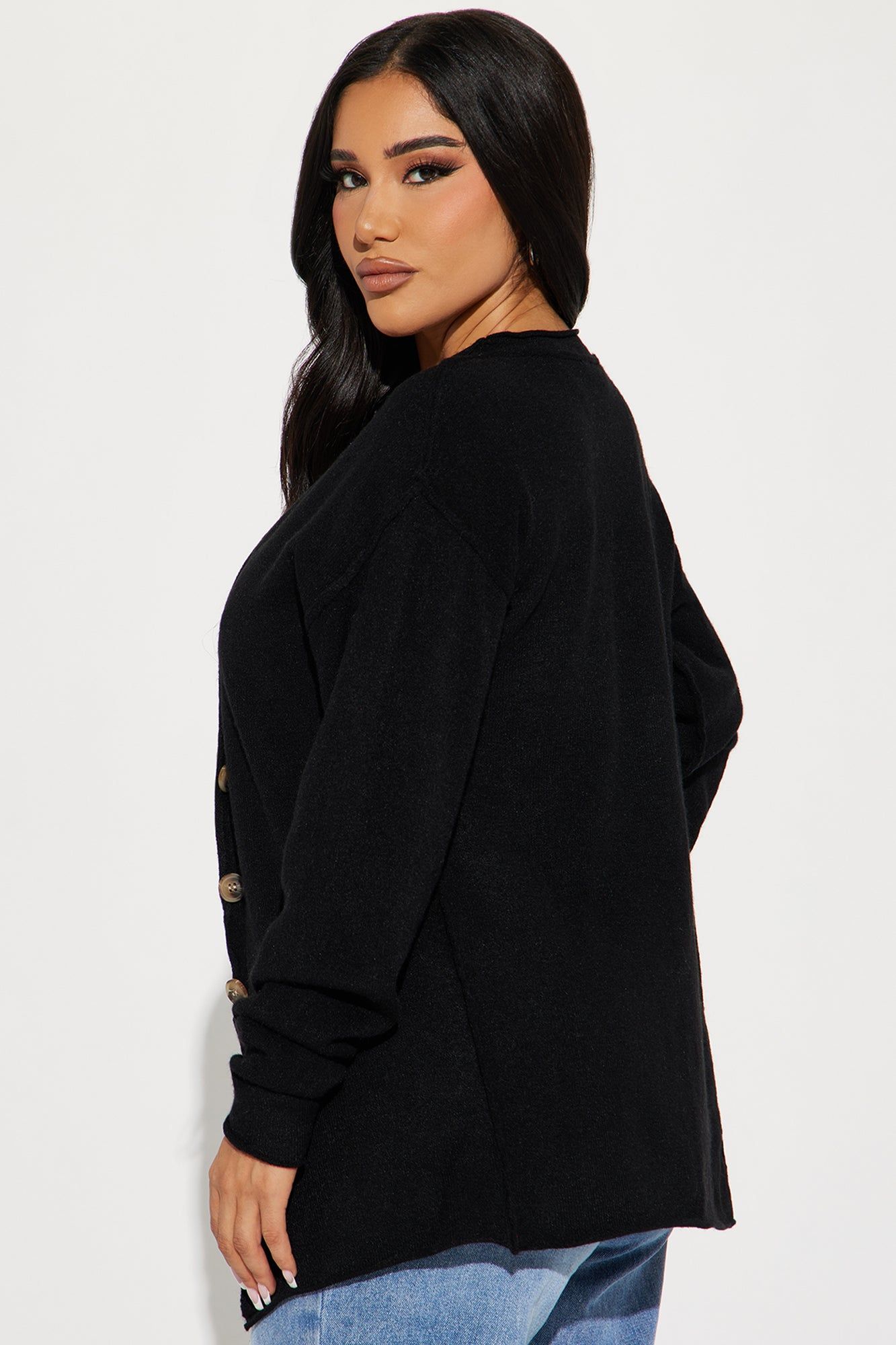 Pure Intentions Cardigan - Black sold by Fashion Nova product image thumbnail 4