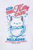 Melrose Kitty Cafe Oversized Tee - White sold by Fashion Nova