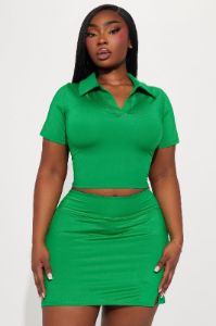 Tennis Play Elevate Active Top - Kelly Green sold by Fashion Nova
