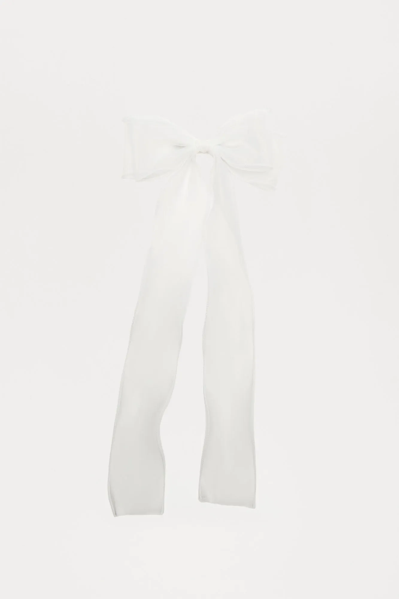 Spoil Me Hair Bow - White sold by Fashion Nova product image thumbnail 2