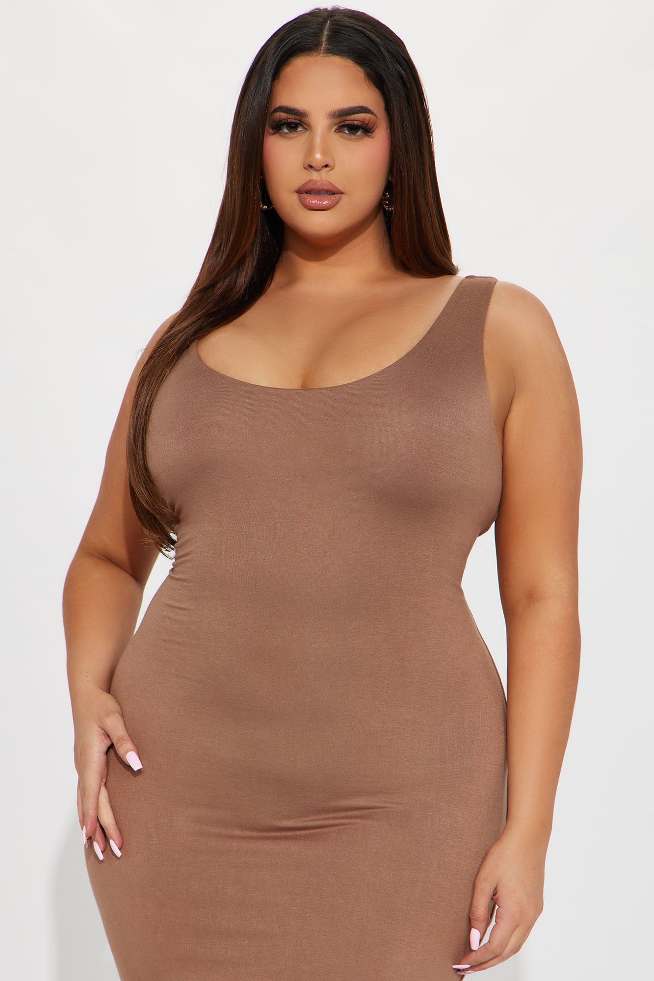 Your Needs Met Dress - Beige sold by Fashion Nova product image thumbnail 5