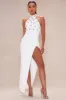 Aria Embellished Maxi Dress - White sold by Fashion Nova