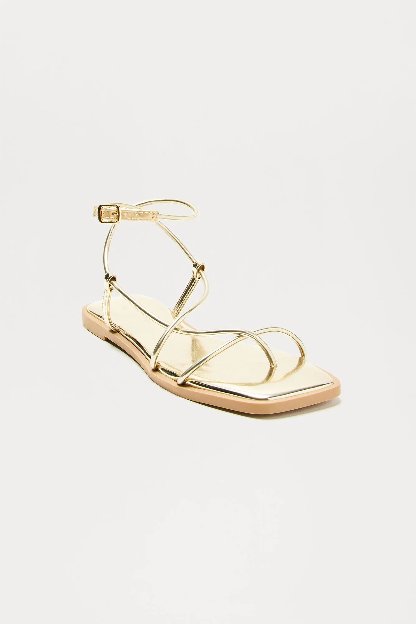 She's All About It Sandals - Gold sold by Fashion Nova product image thumbnail 2