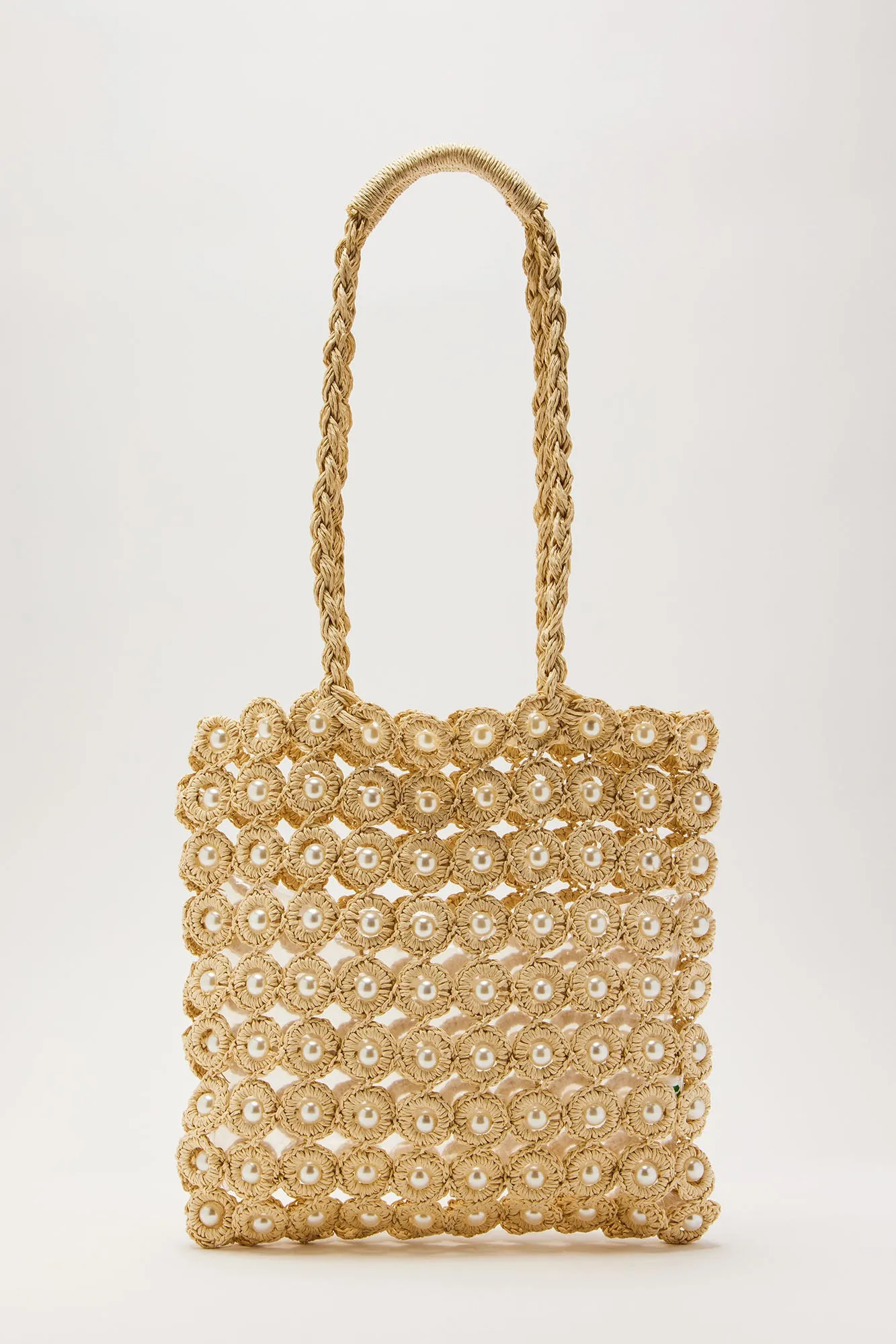 Coral Sea Island Tote Bag - Natural/Combo sold by Fashion Nova product image thumbnail 3