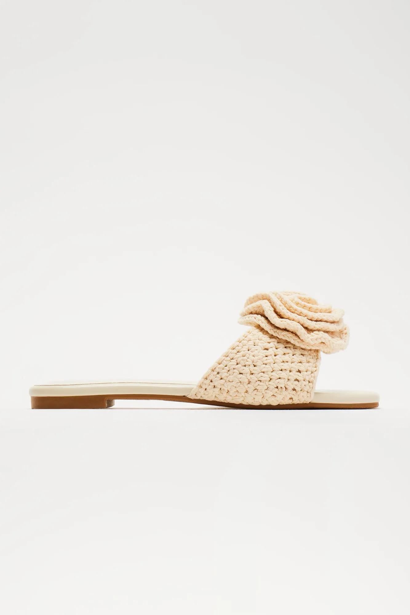 Treat Me Nice Flat Sandals - Ivory sold by Fashion Nova product image thumbnail 2