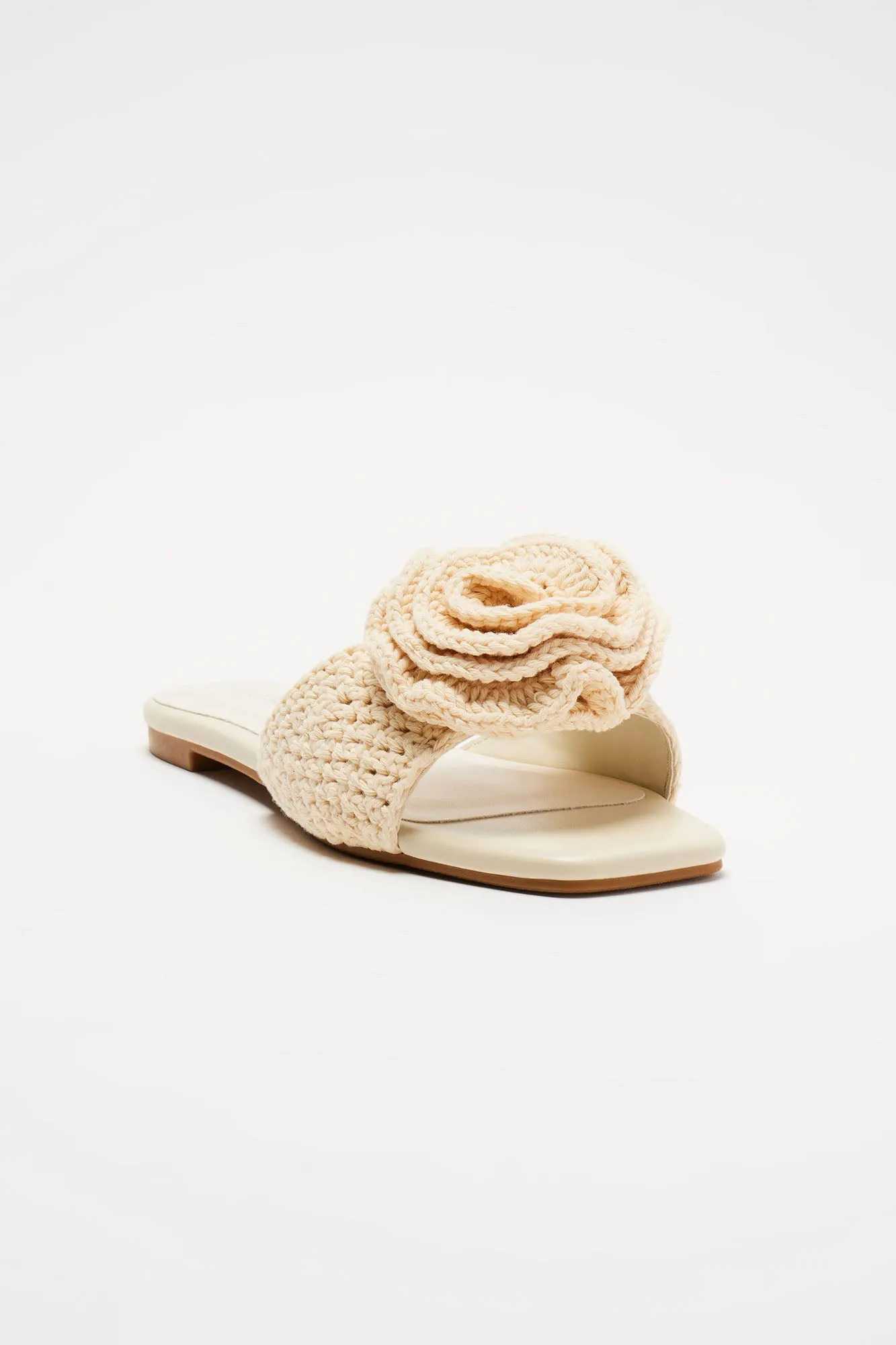 Treat Me Nice Flat Sandals - Ivory sold by Fashion Nova product image thumbnail 4