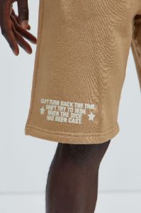 Visionary Chasing Dreams Sweatshorts - Chocolate sold by Fashion Nova
