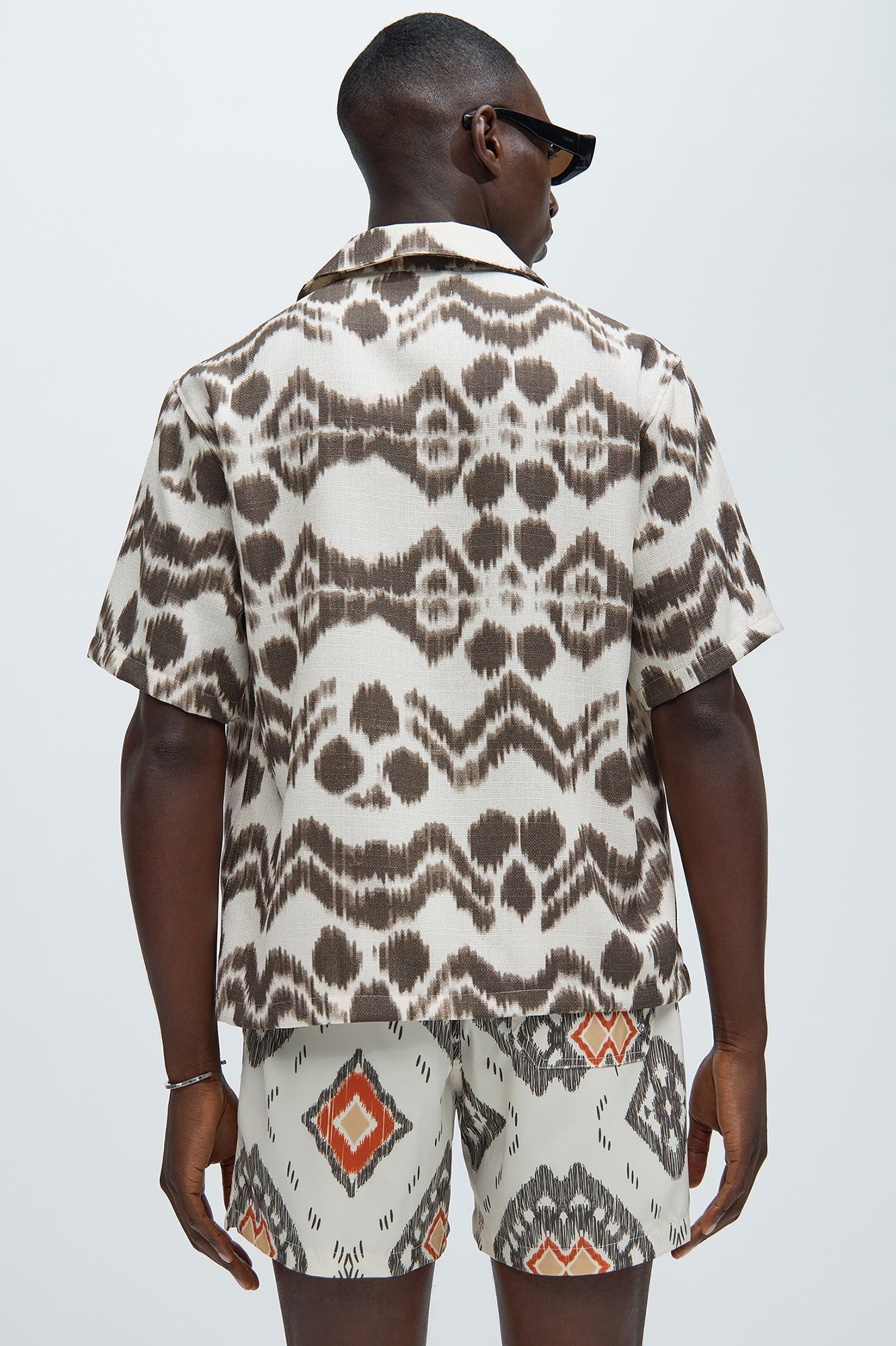 Hidden Skull Shirt - Cream/combo sold by Fashion Nova product image thumbnail 4