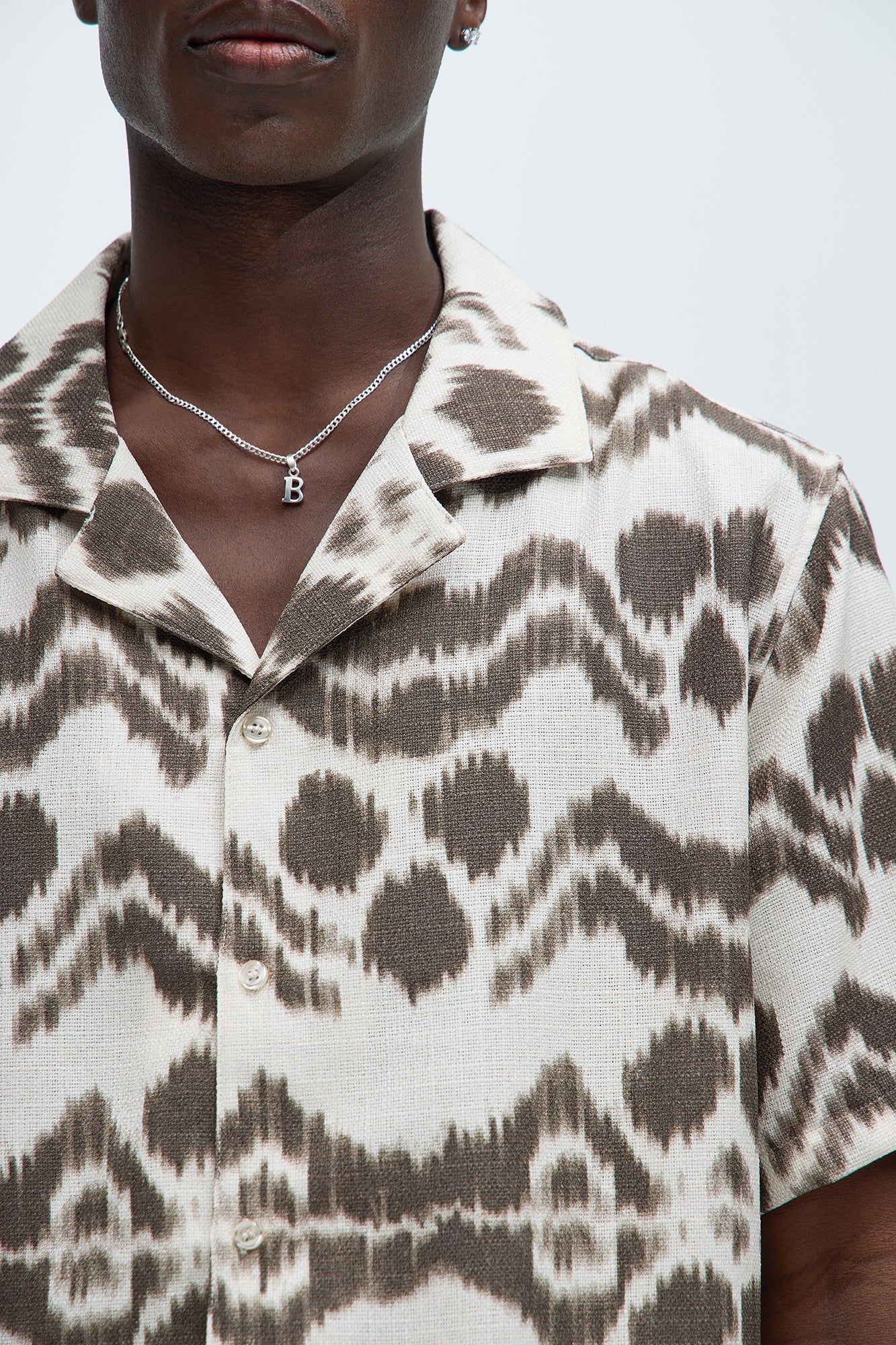 Hidden Skull Shirt - Cream/combo sold by Fashion Nova product image thumbnail 3