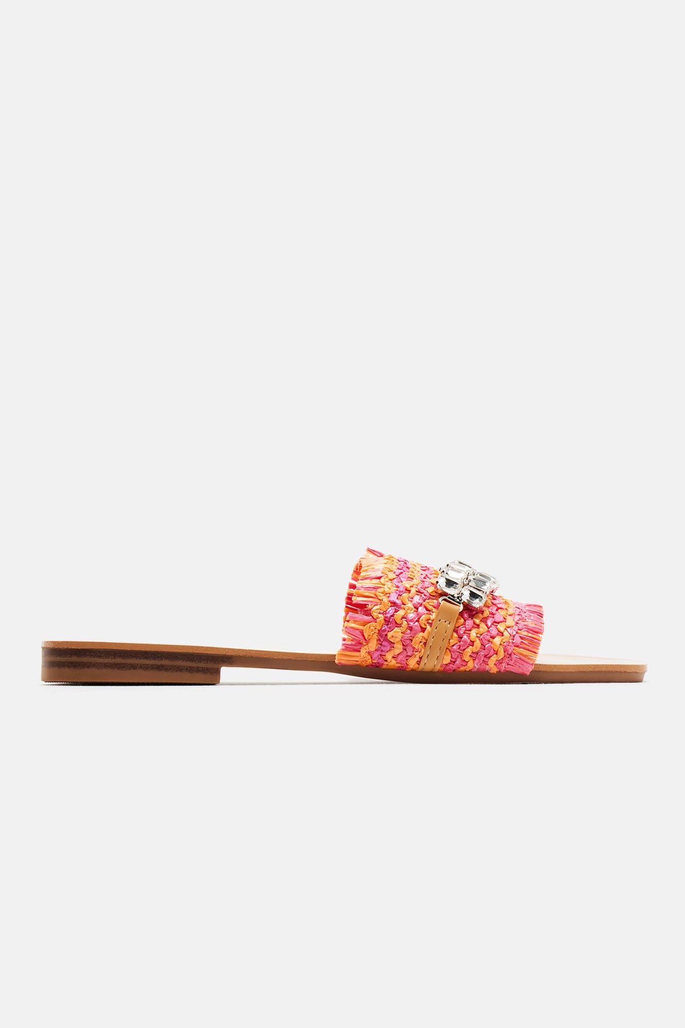 Take Me To Tulum Flat Sandals - Multi Color sold by Fashion Nova product image thumbnail 4
