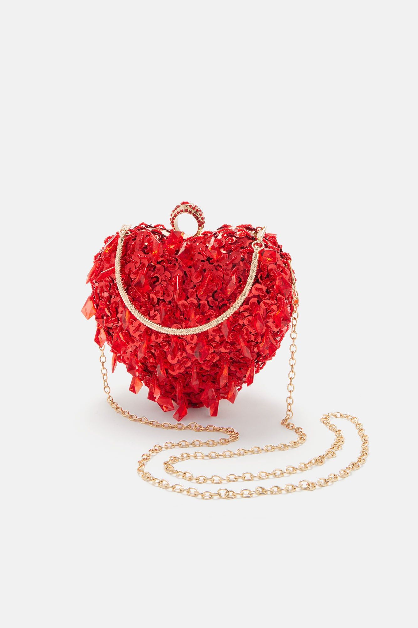 Be My Sweetheart Clutch - Red sold by Fashion Nova product image thumbnail 4