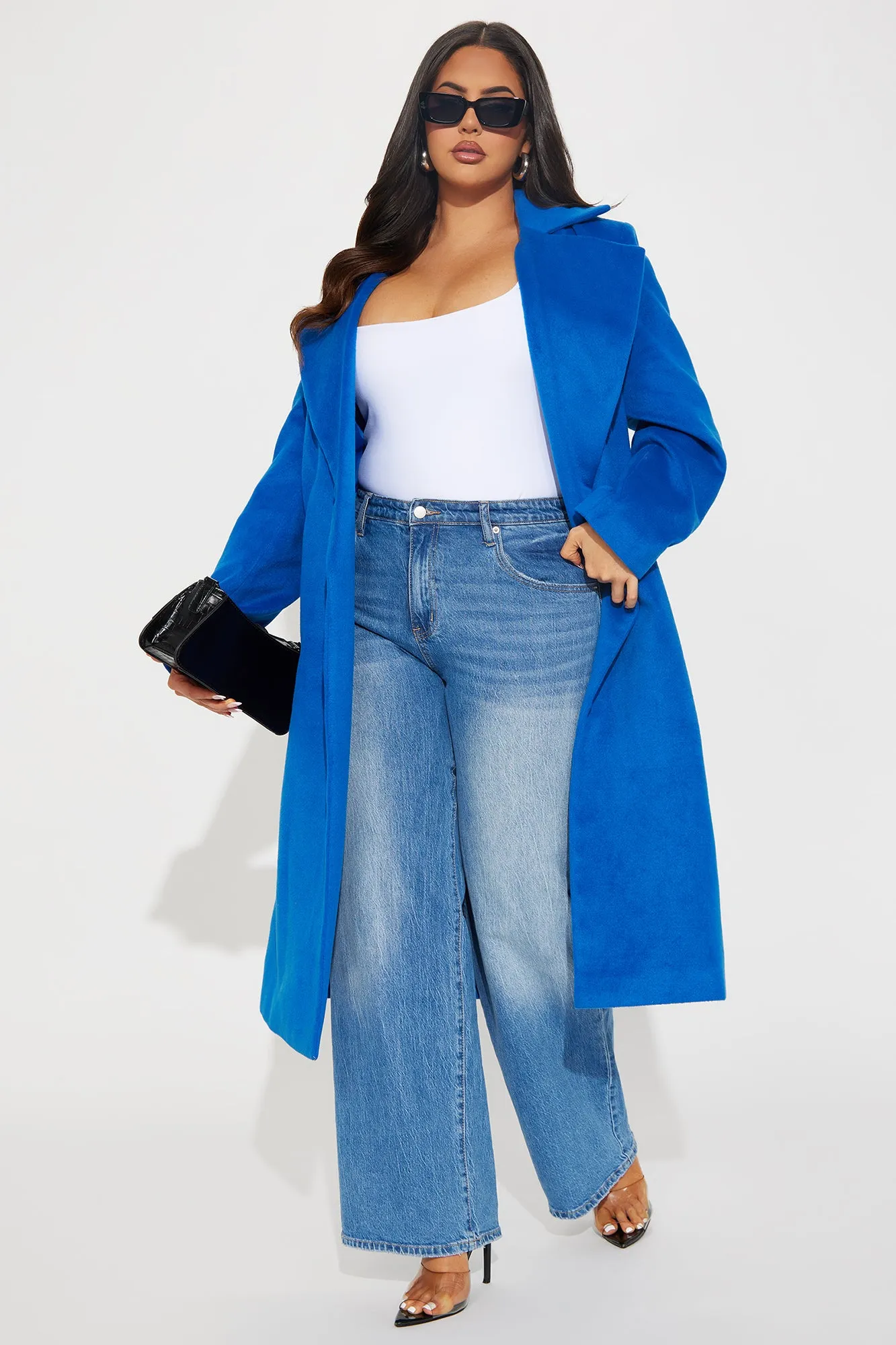 Camile Trench Coat - CobaltBlue sold by Fashion Nova product image thumbnail 4