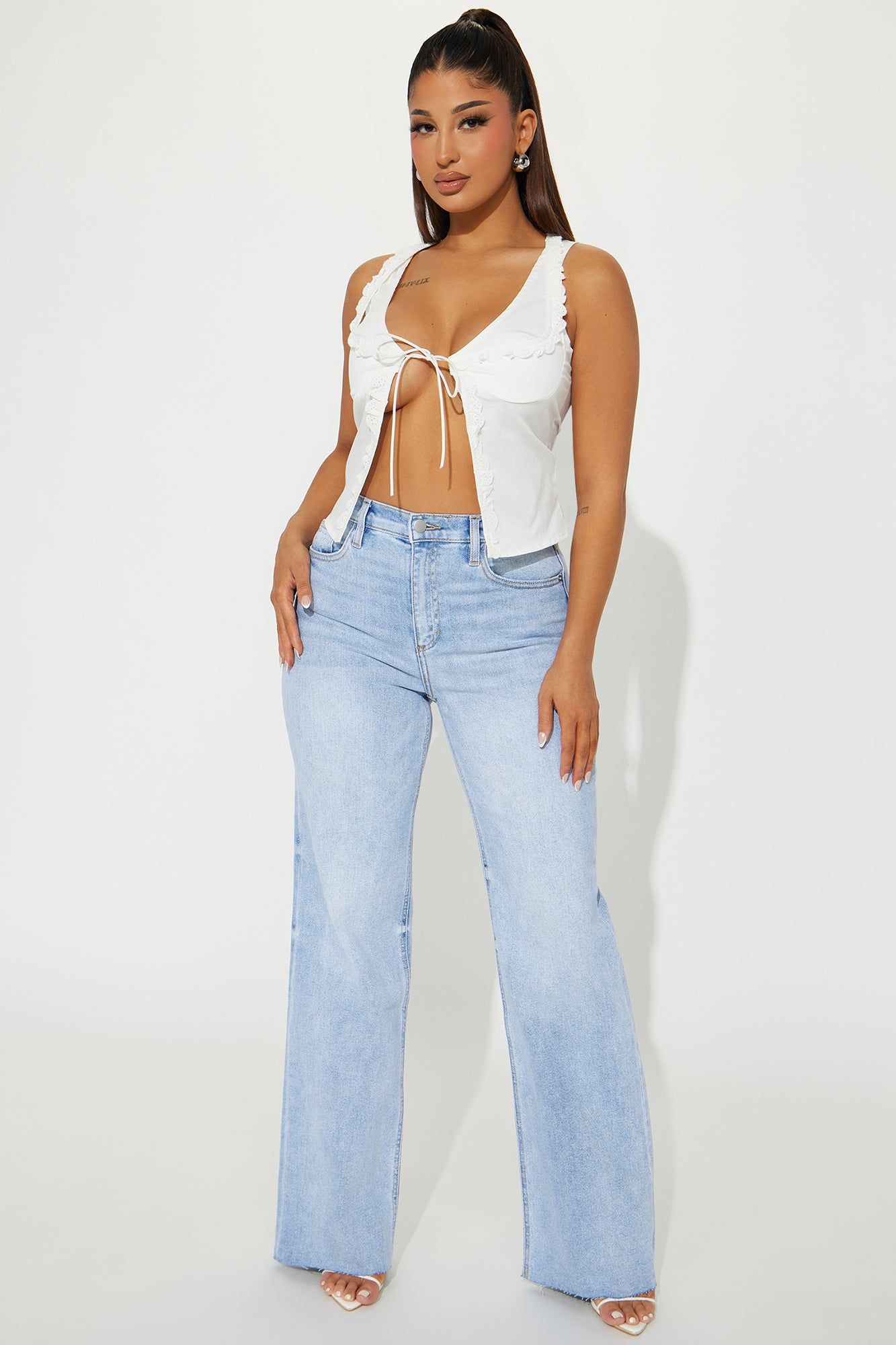Lola Top - White sold by Fashion Nova product image thumbnail 2