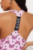Chasing Butterflies PJ Sleep Dress - Pink sold by Fashion Nova