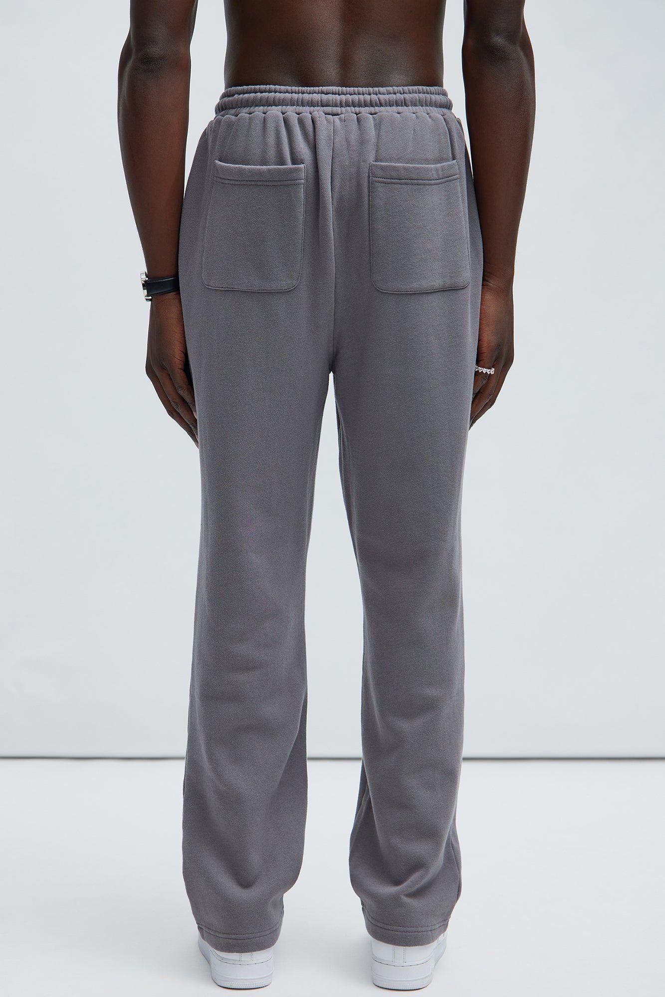 Slash It Tyson Straight Sweatpants - Charcoal sold by Fashion Nova product image thumbnail 5