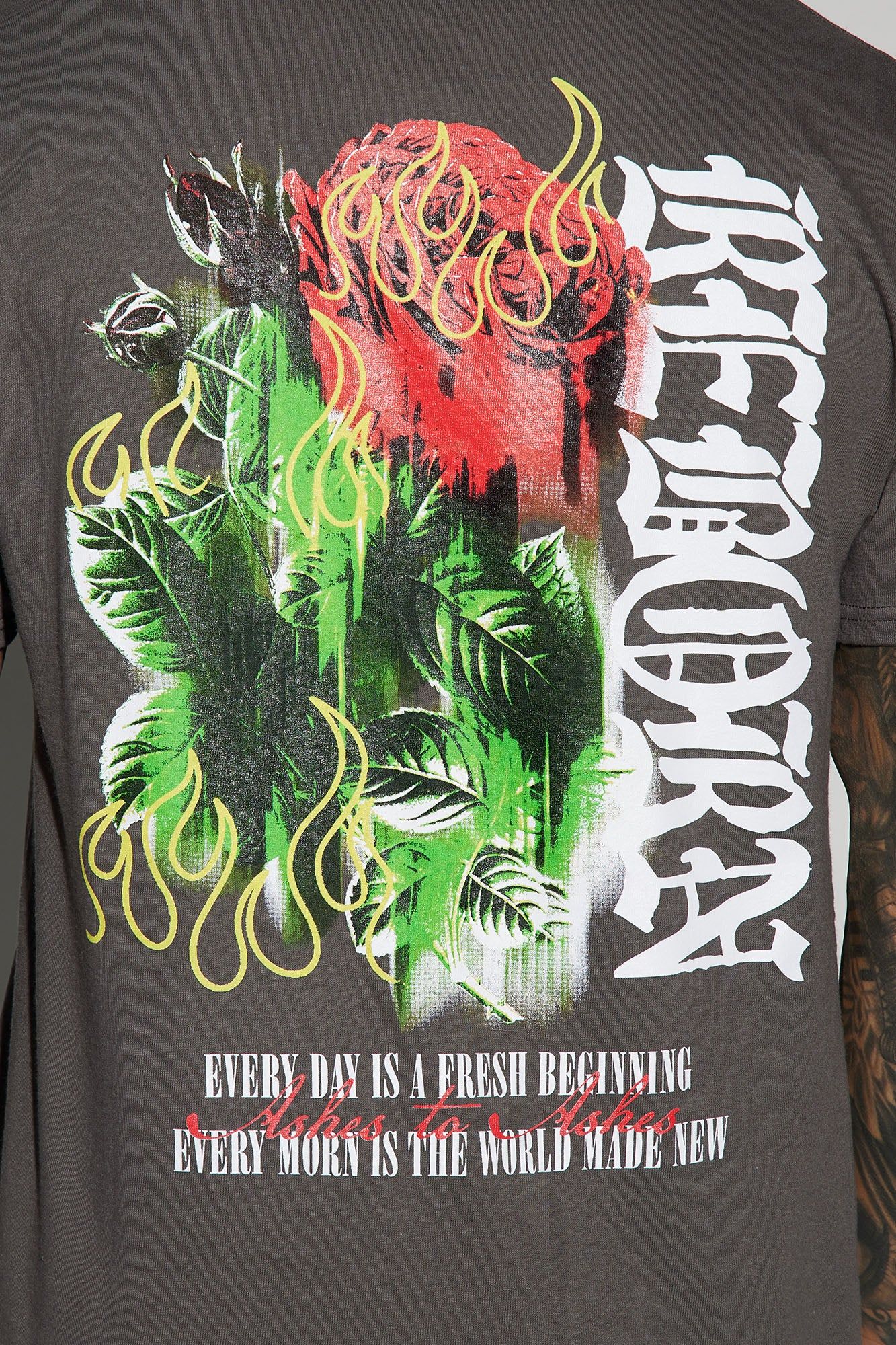 Every Day New Short Sleeve Tee - Charcoal sold by Fashion Nova product image thumbnail 3