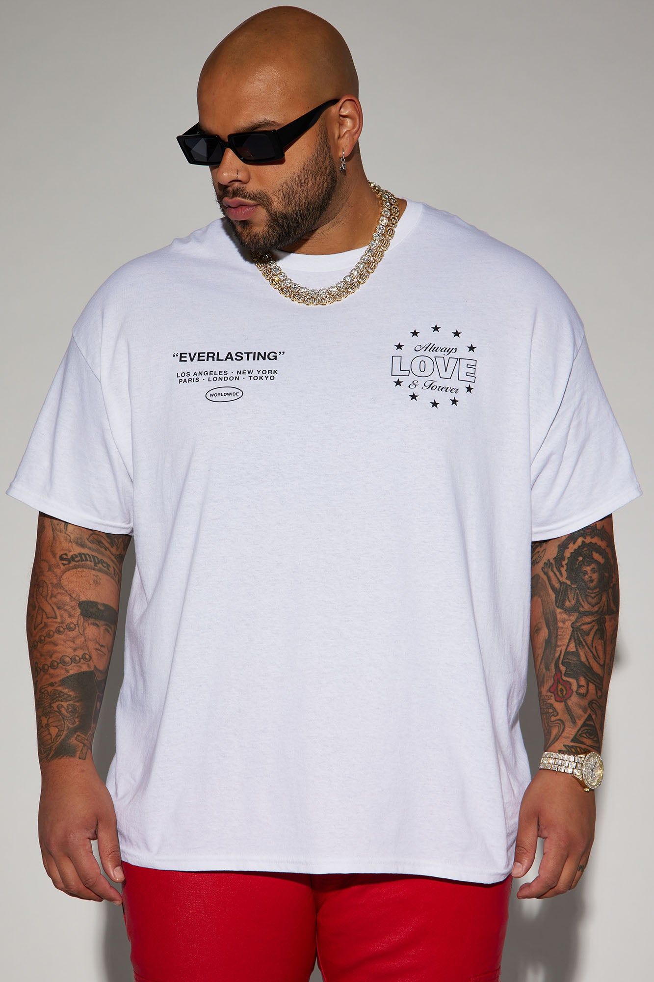 Always And Forever Short Sleeve Tee - White sold by Fashion Nova product image thumbnail 2