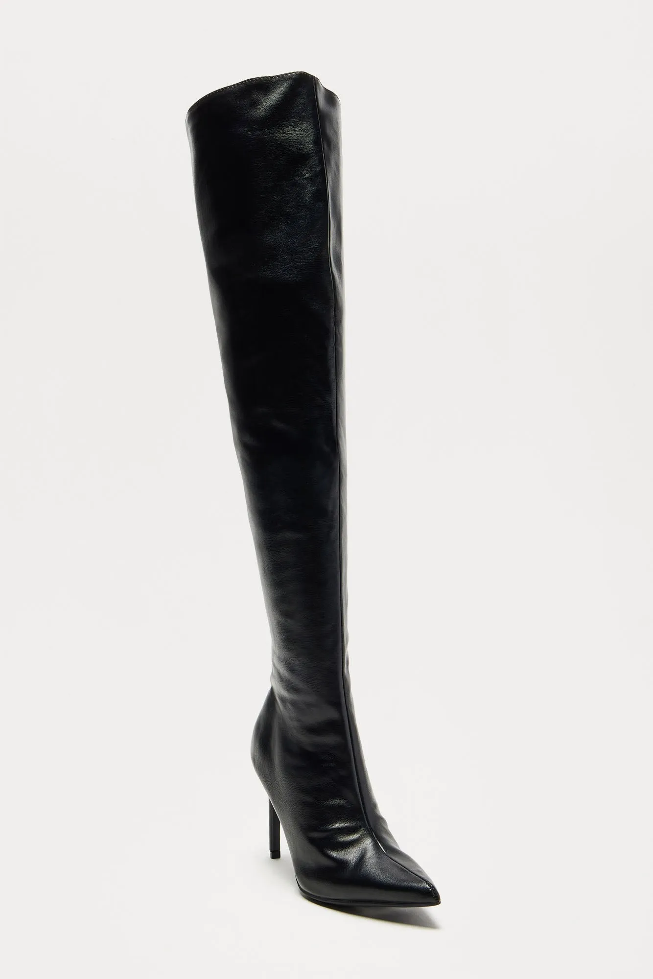 Gene Thigh High Boots - Black sold by Fashion Nova product image thumbnail 3