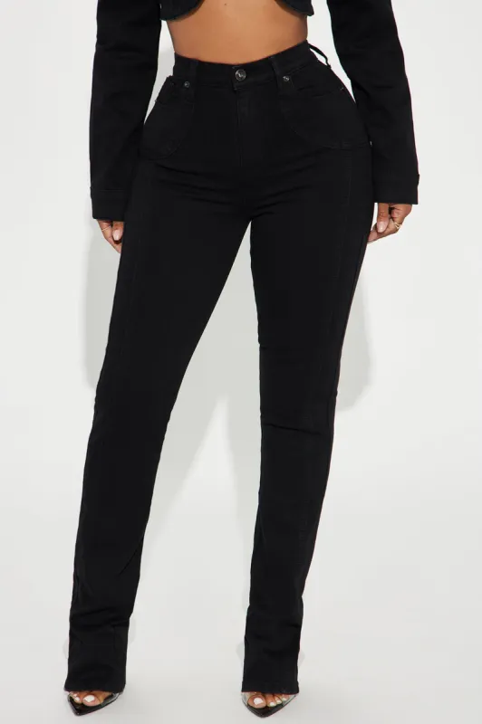 Fawcett Stretch Bootcut Jeans - Black sold by Fashion Nova