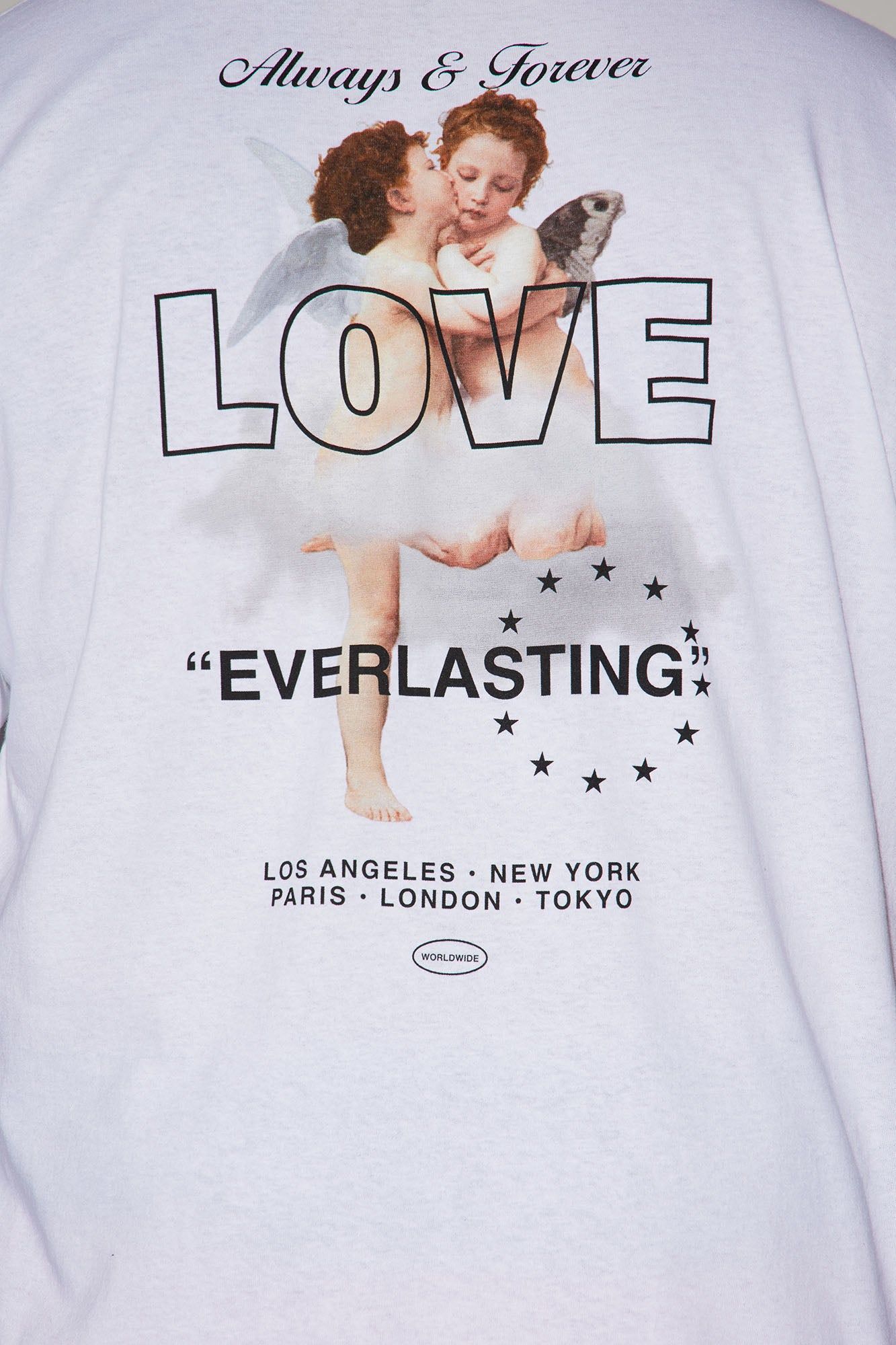 Always And Forever Short Sleeve Tee - White sold by Fashion Nova product image thumbnail 10