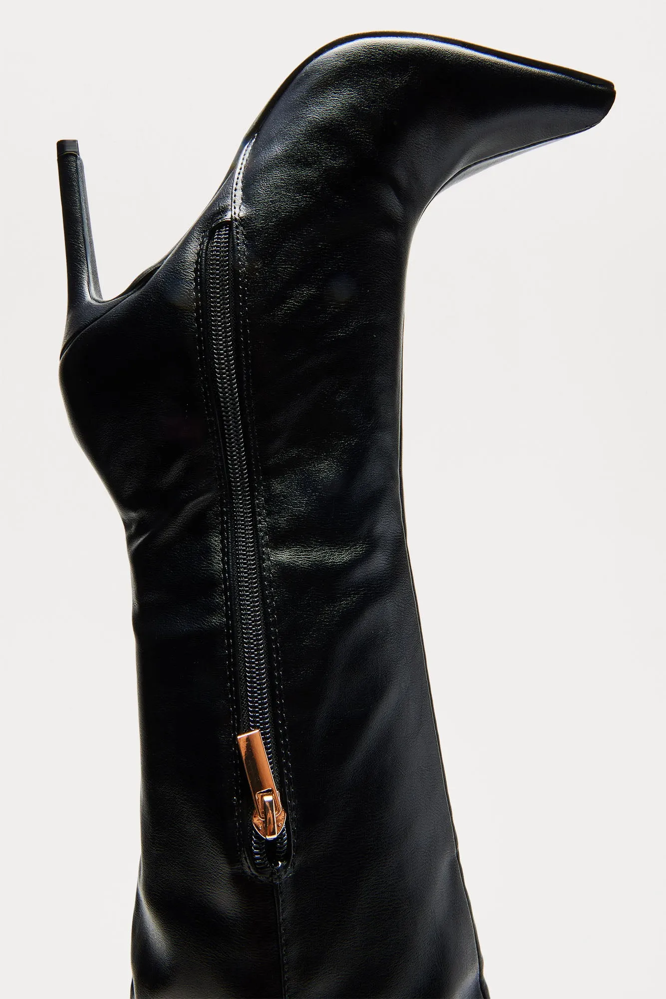 Gene Thigh High Boots - Black sold by Fashion Nova product image thumbnail 5