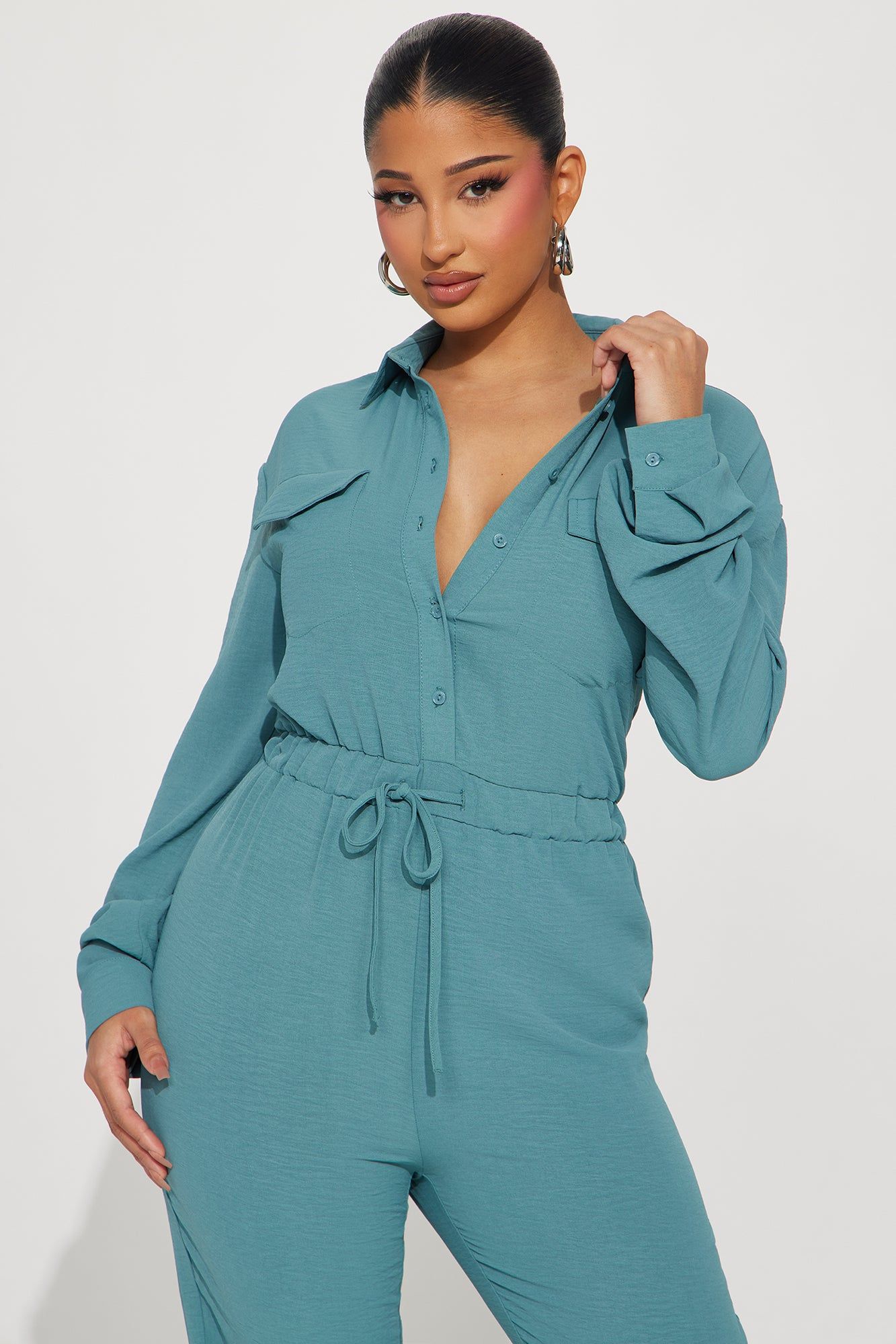 Malakai Jumpsuit - Green sold by Fashion Nova product image thumbnail 2