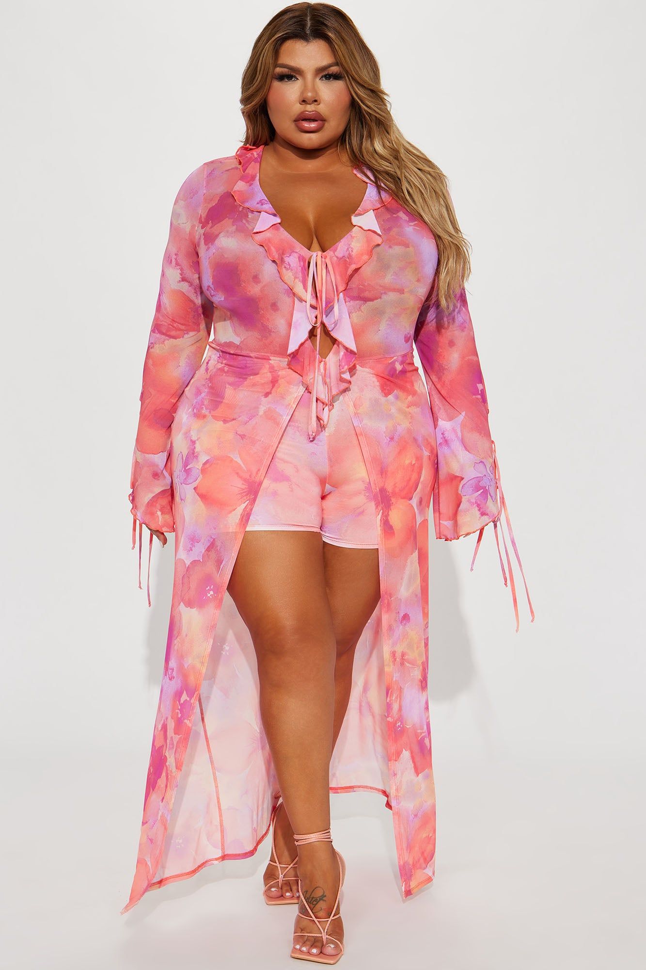 Thais Maxi Romper - Multi Color sold by Fashion Nova product image thumbnail 4