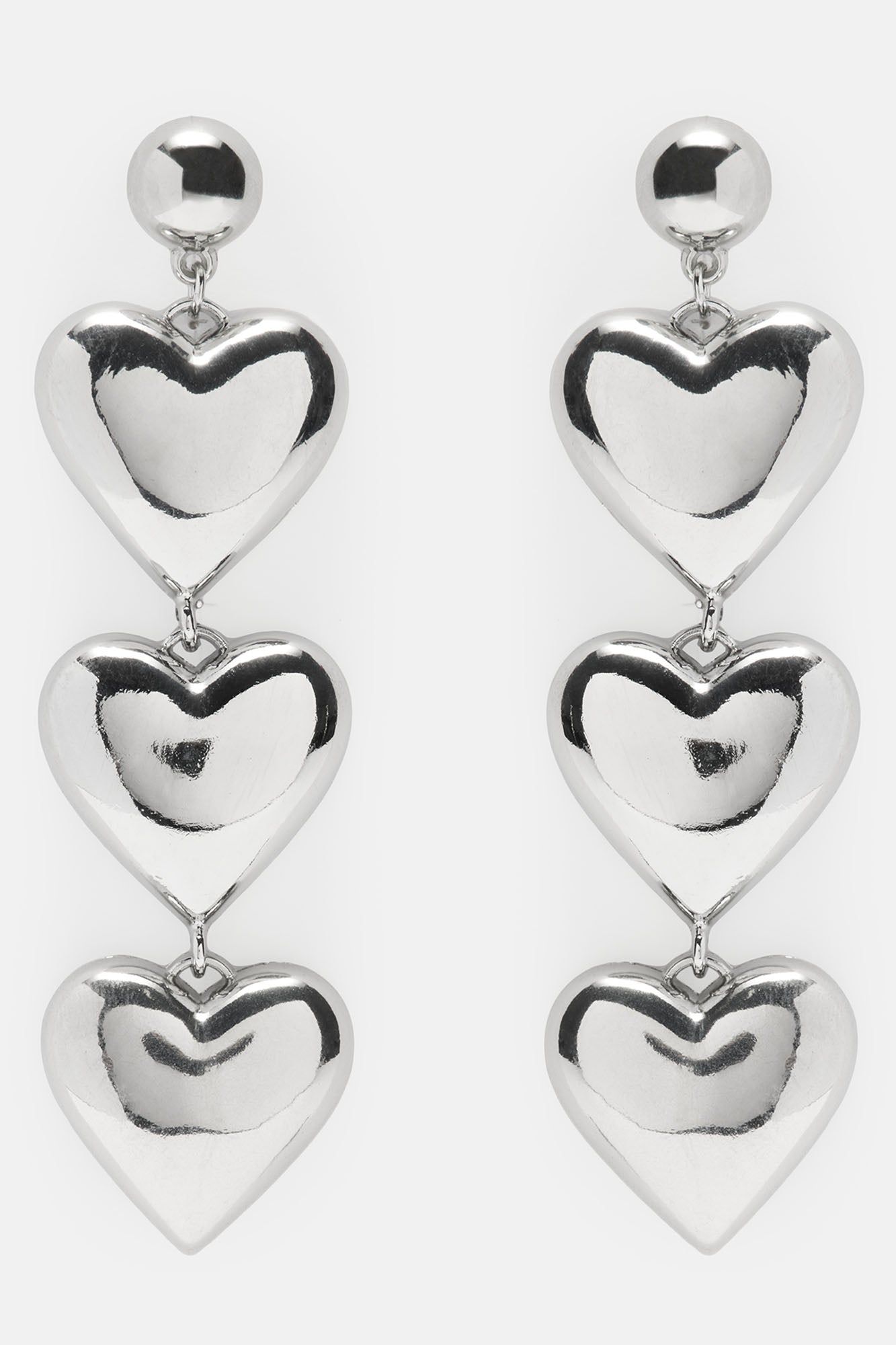 Hard To Please Earrings - Silver sold by Fashion Nova product image thumbnail 2