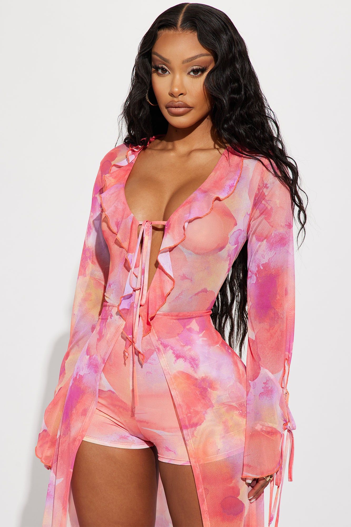 Thais Maxi Romper - Multi Color sold by Fashion Nova product image thumbnail 2