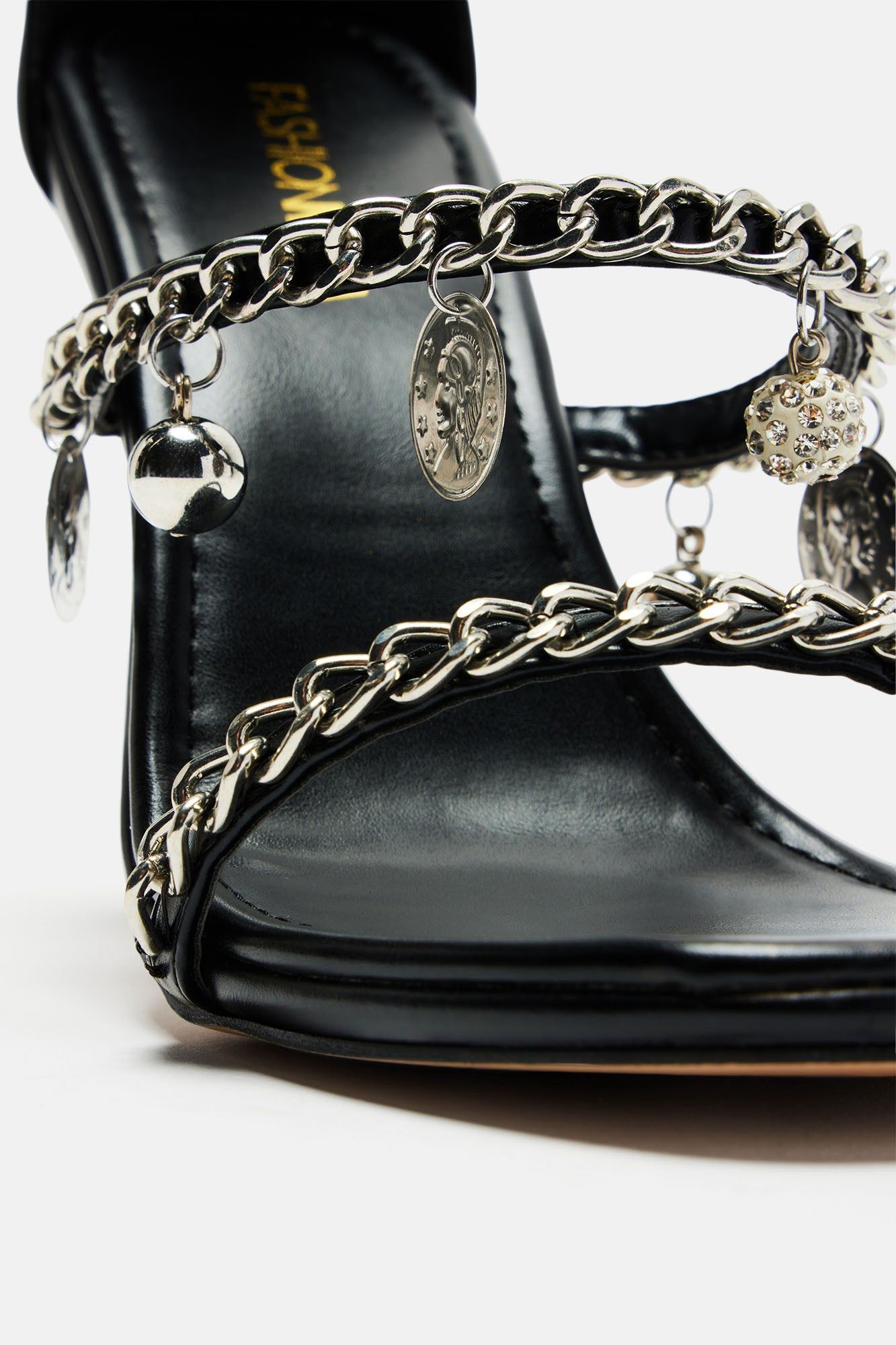 Boy Don't Try Heeled Sandals - Black sold by Fashion Nova product image thumbnail 5