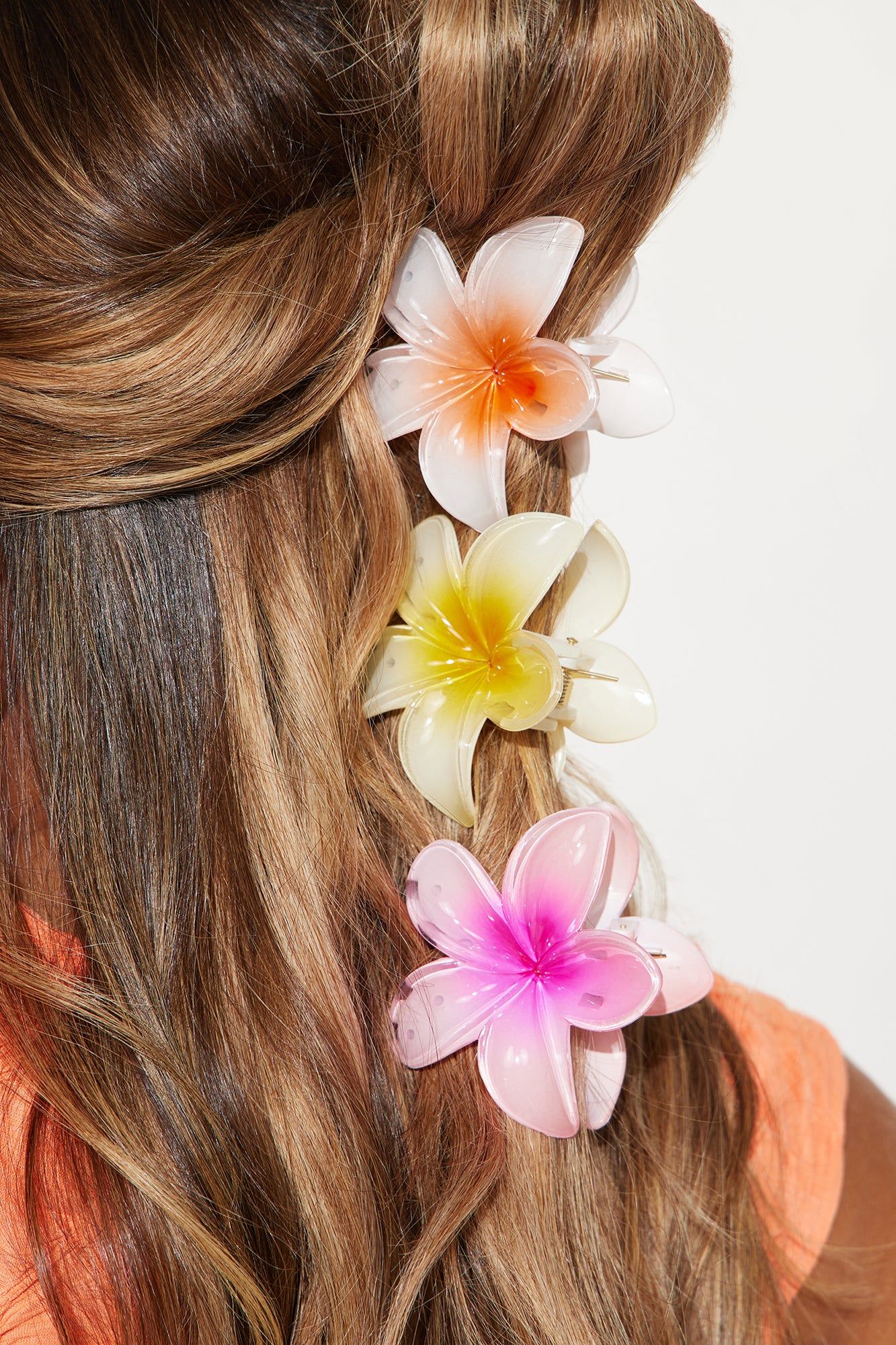 Sunset Daiquiri 3 Piece Claw Clip Set - Multi Color sold by Fashion Nova product image thumbnail 2