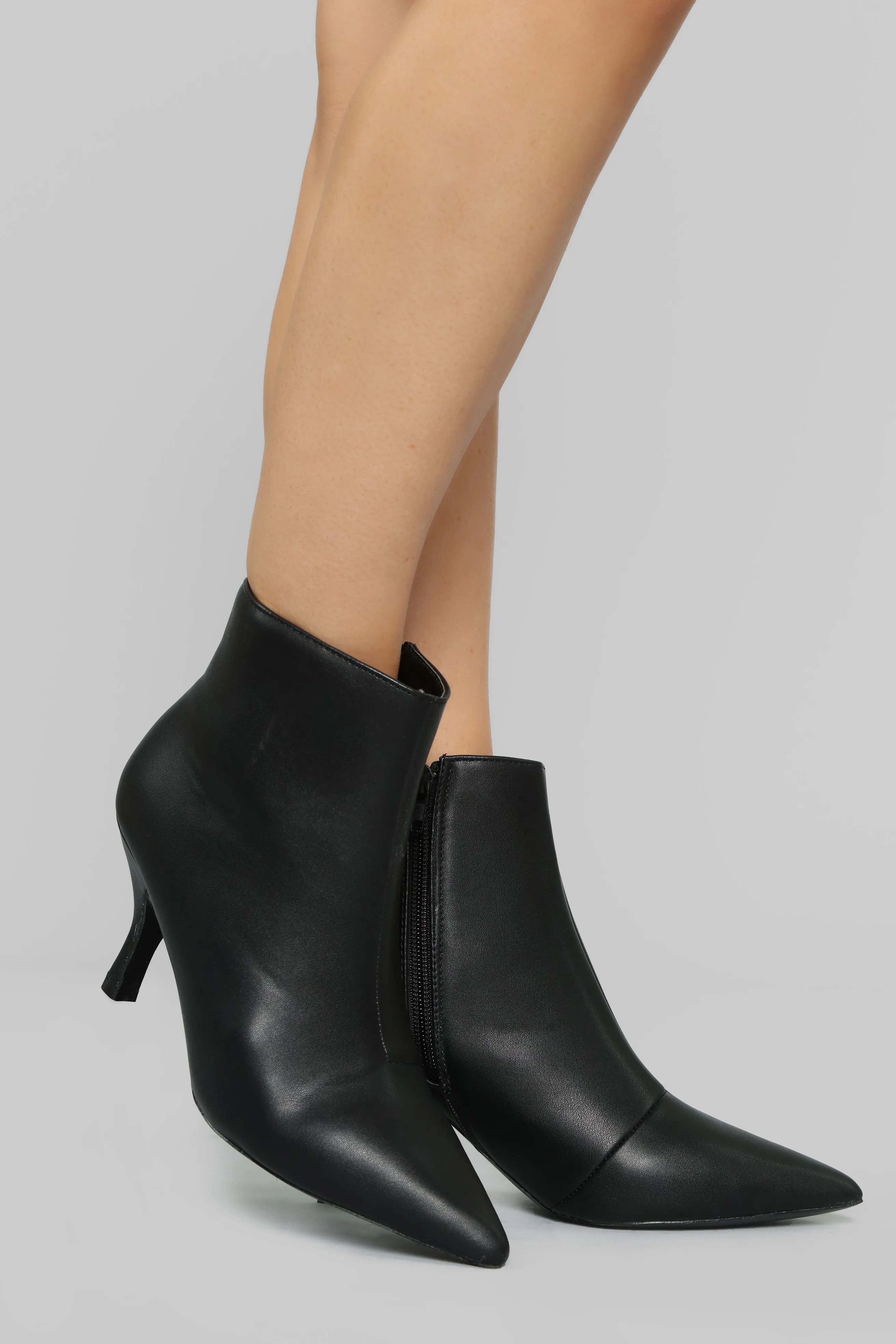 In Another World Booties - Black sold by Fashion Nova